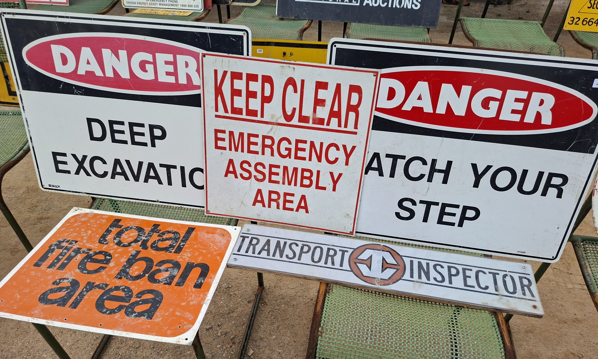 Group Of Signs