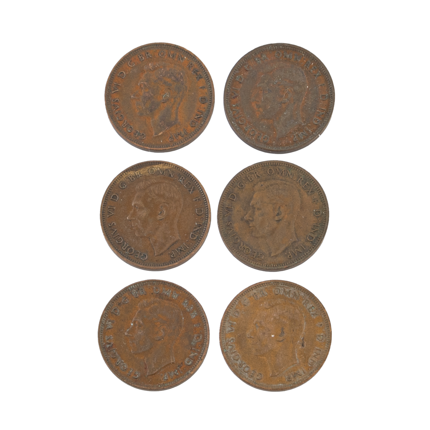 George VI, Kangaroo, Halfpenny, 1939, Fine - aEF