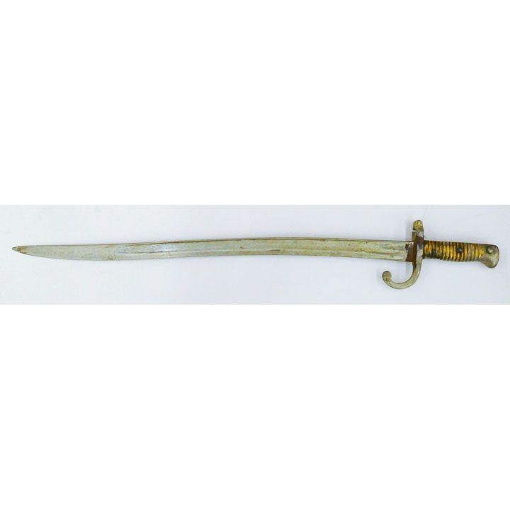 WWI French Yatagan Sword Bayonet M1866 27.5''