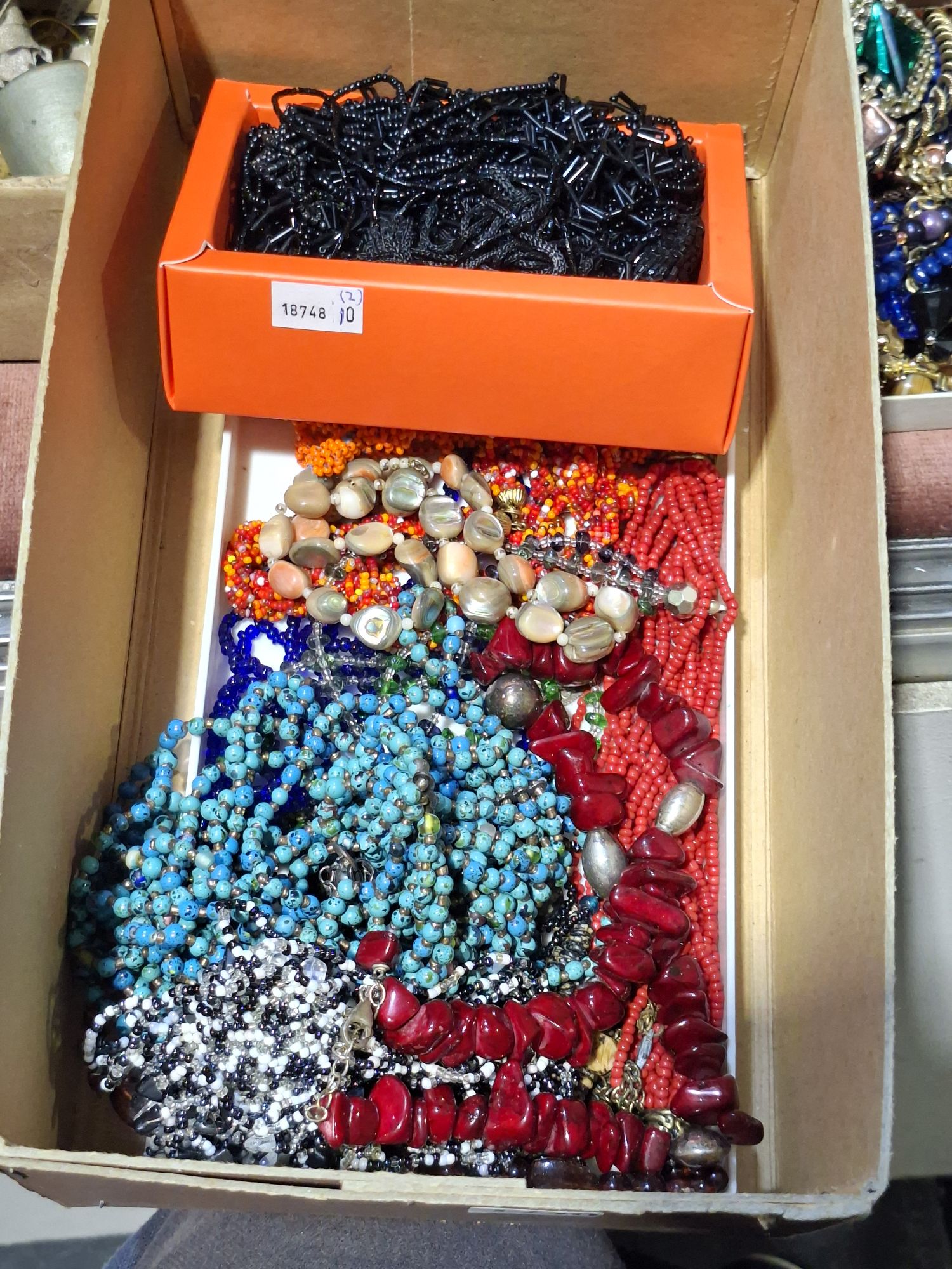 Beadwork Necklaces And Shell