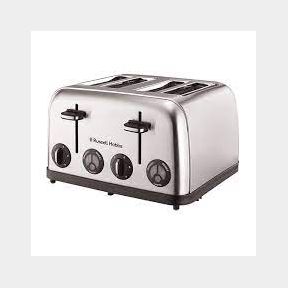 Russell Hobbs - 4 Slice Stainless steel Toaster - defective/trips power
