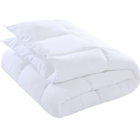 George Mason Cotton Duck Feather Duvet Inner 7 Tog White King |