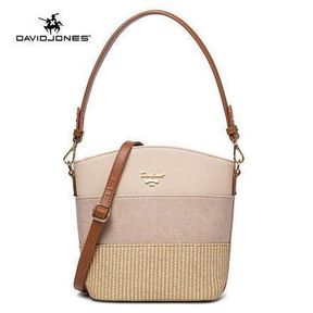 DAVID JONES LADY'S HAND BAG 6921-1 CREAMY GREY - 52055/32874