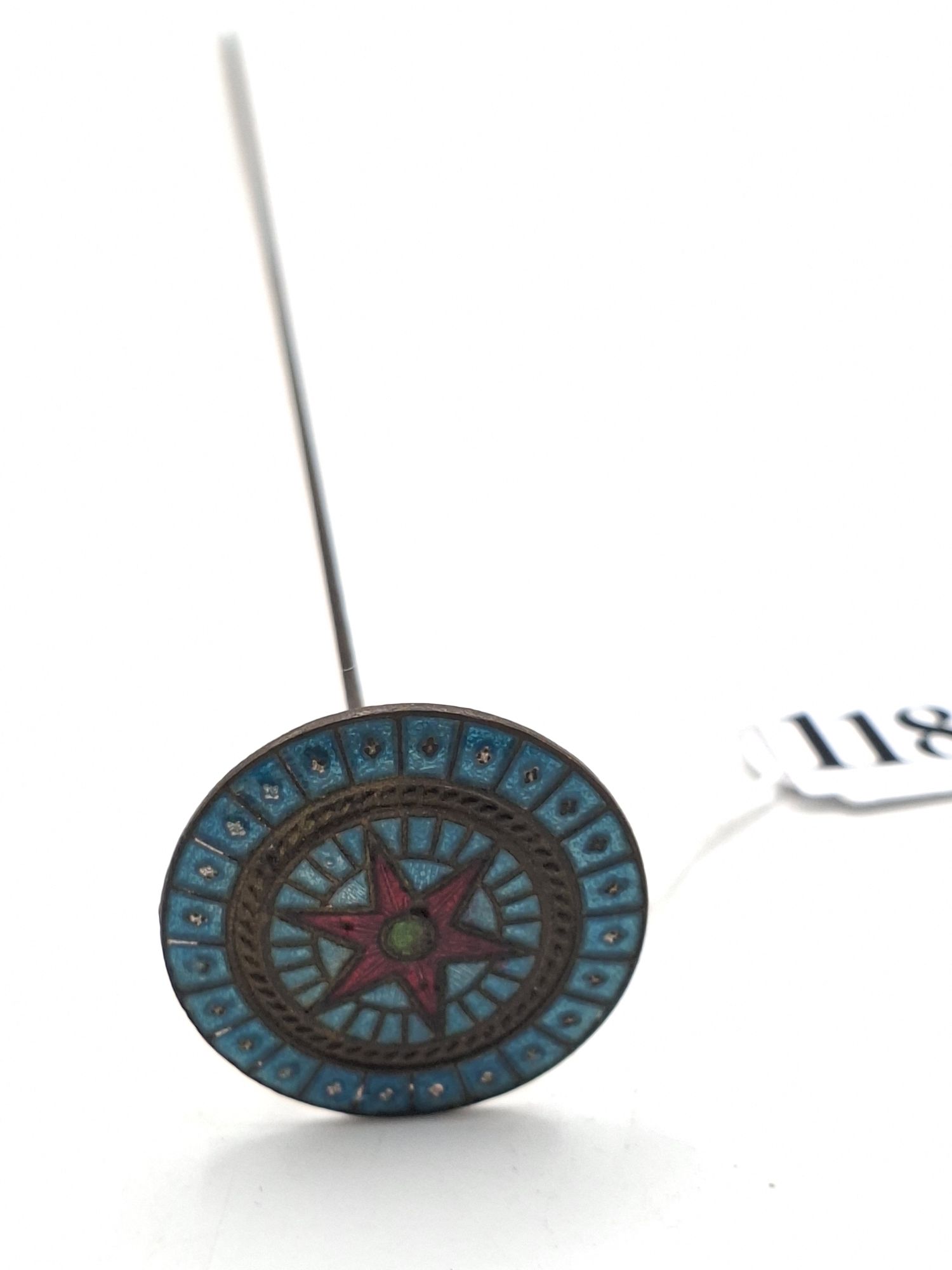 1180 · LADIES ART DECO HAT PIN