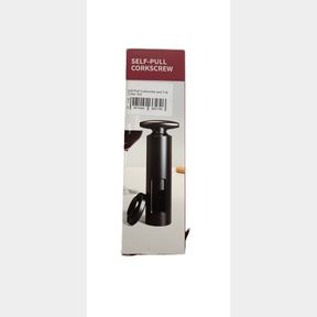 Self-Pull Corkscrew and Foil Cutter Set - Effortless Corkscrew and a Foil Cutter