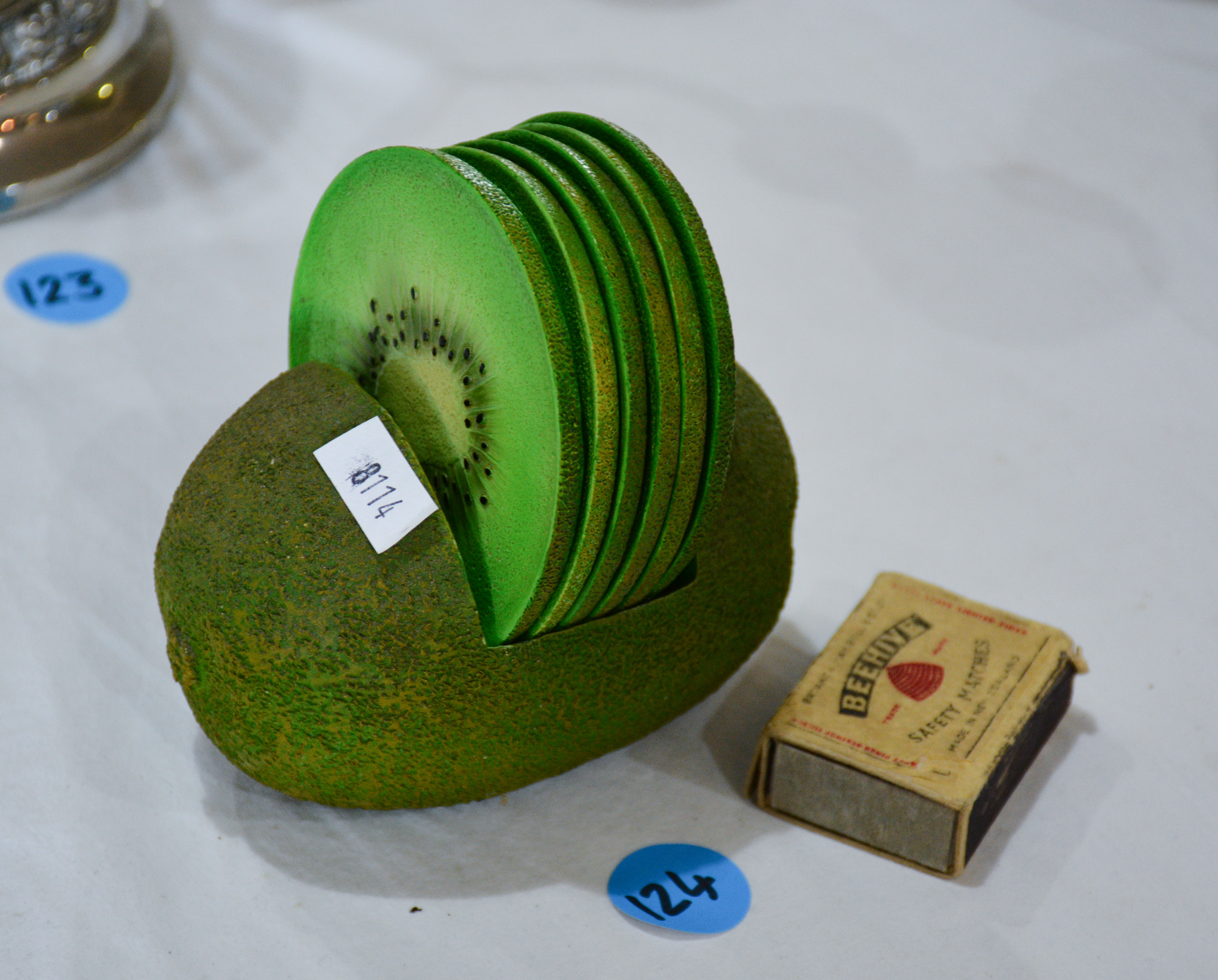 Kiwifruit Design Coaster Set — sold at auction in New Zealand for $15