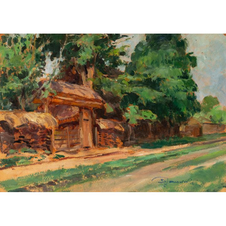 Stanisław Janowski | Pejzaż wiejski