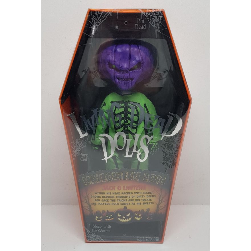 Living Dead Dolls (Halloween 2016) Jack O Lantern Figurine