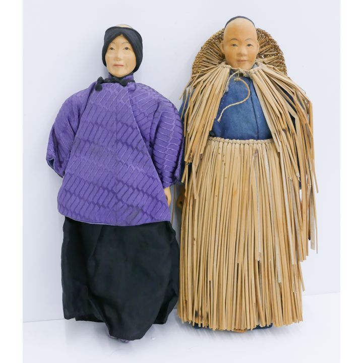 2pc Chinese Door of Hope Missionary Dolls