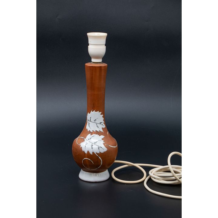 Italian stoneware table lamp