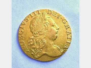 1773 GEORGE III THIRD PORTRAIT ROSE GUINEA