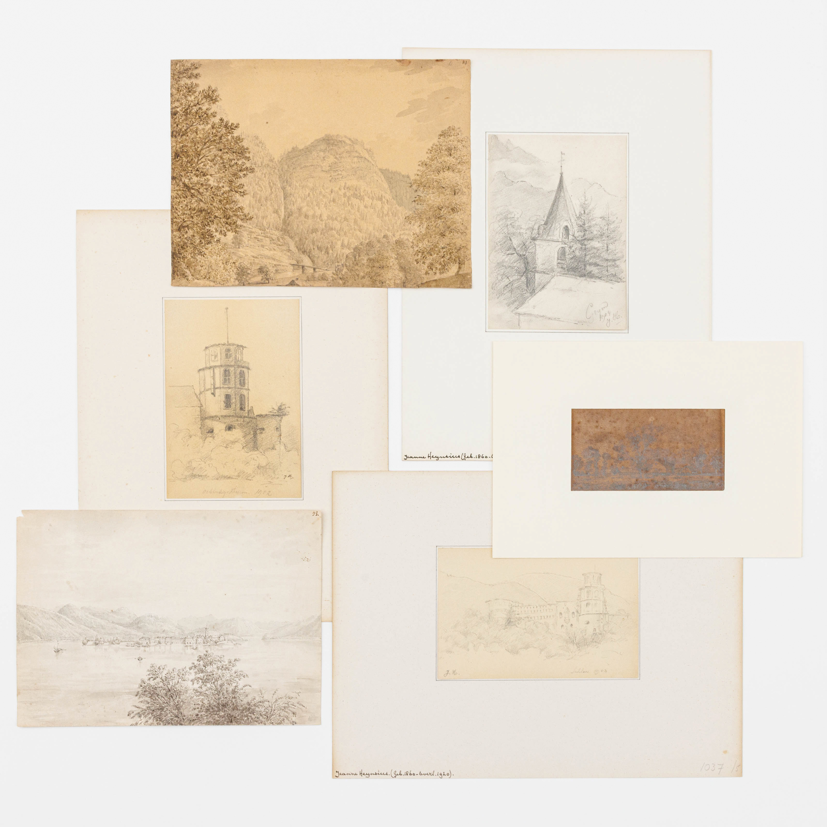 ANONIEM / ANONYME 19de eeuw – kavel bij Bernaerts, Antwerp