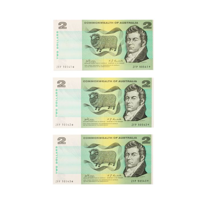 Star Replacement - Phillips/Randall, Two Dollar, 1968 nearly Uncirculated