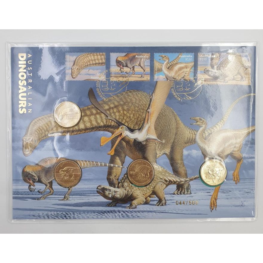 Aus. Dinosaur L/E Four Coin Set PNC - 2022
