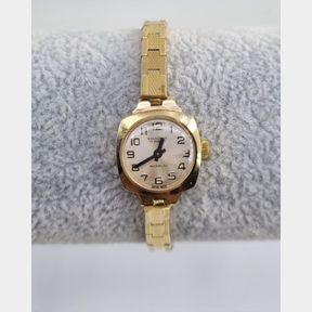 LOVELY LADIES WRISTWATCH WITH YELLOW GOLD FACE - 50692/229
