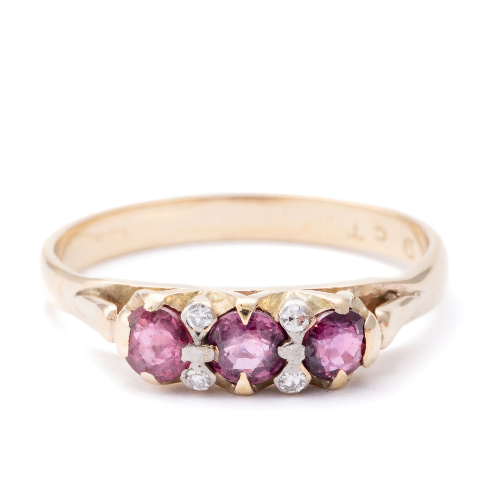 Ruby & Diamond Ring 9ct,