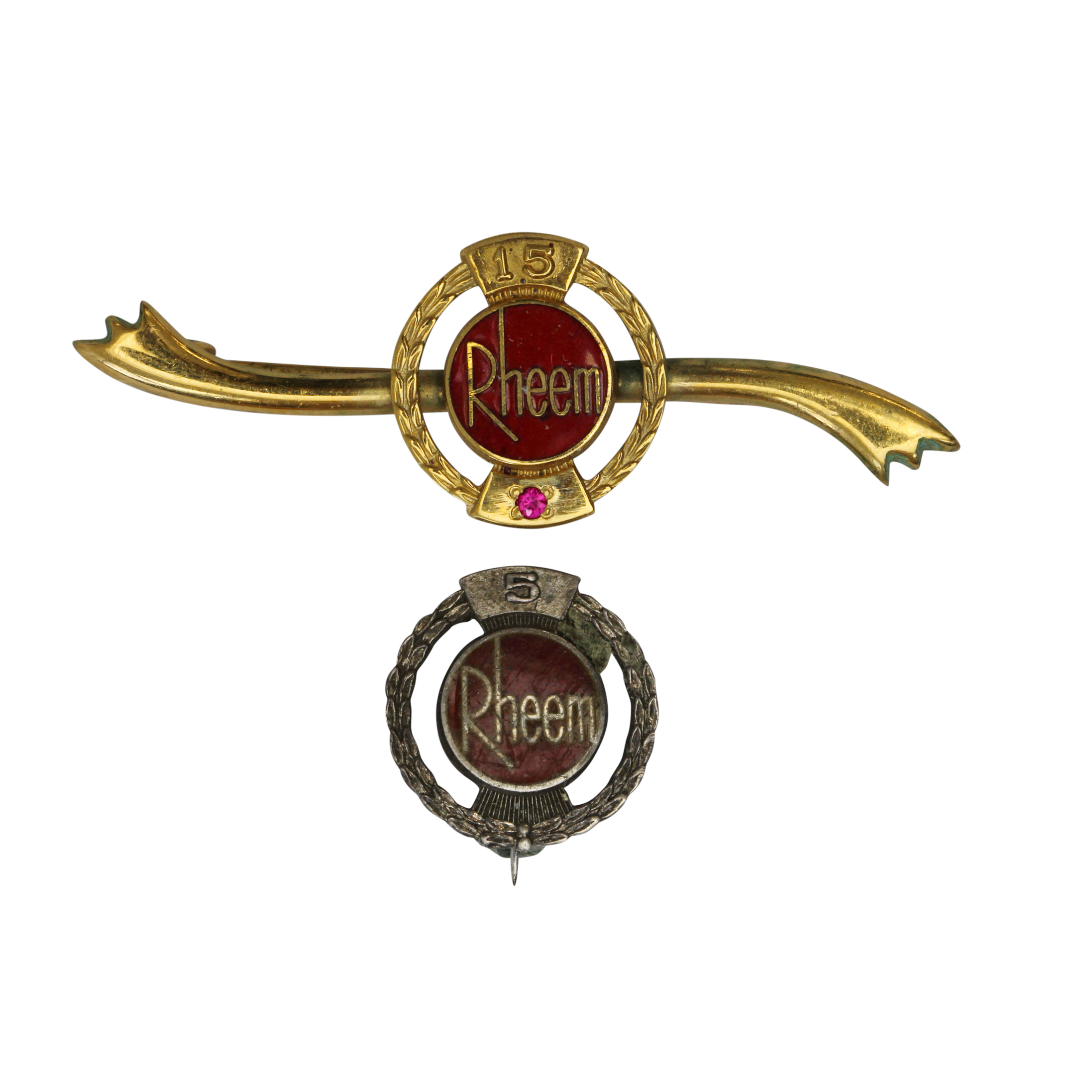 Rheem Long Service Medal in gold