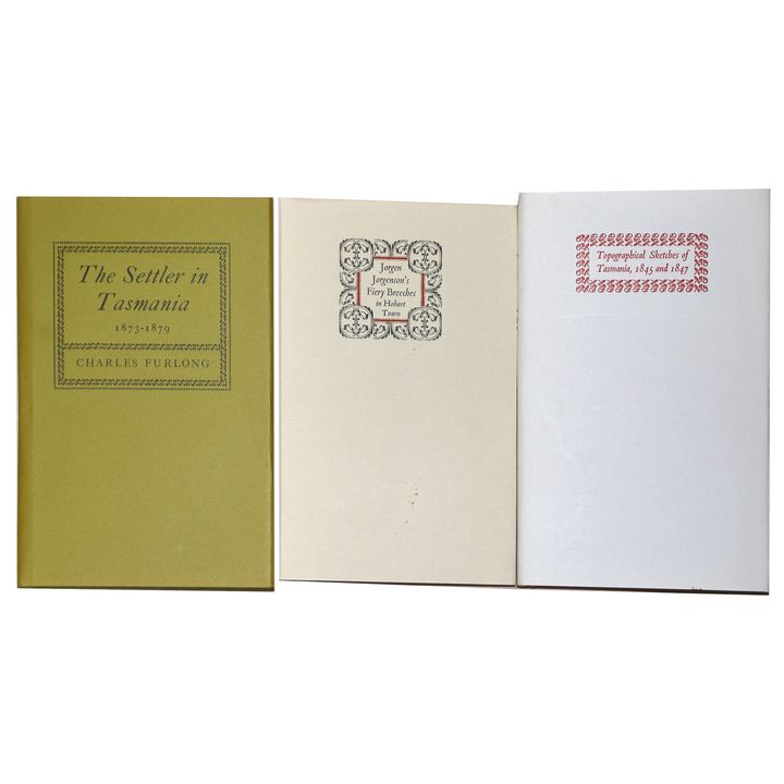TASMANIAN HISTORY  -  PRIVATE PRESS [3 titles]