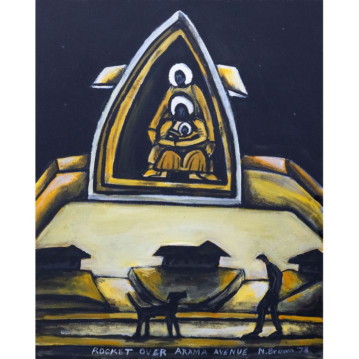 Nigel Brown 'Rocket over Arama Avenue'