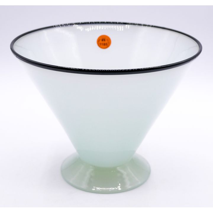 Steuben Alabaster Glass Vase 6.25'' Form 7459