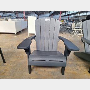 KETER TROY ADIRONDACK CHAIR - GRAPHITE