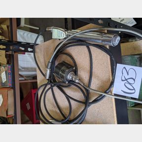 Vintage microphone and ElectroVoice Transformer