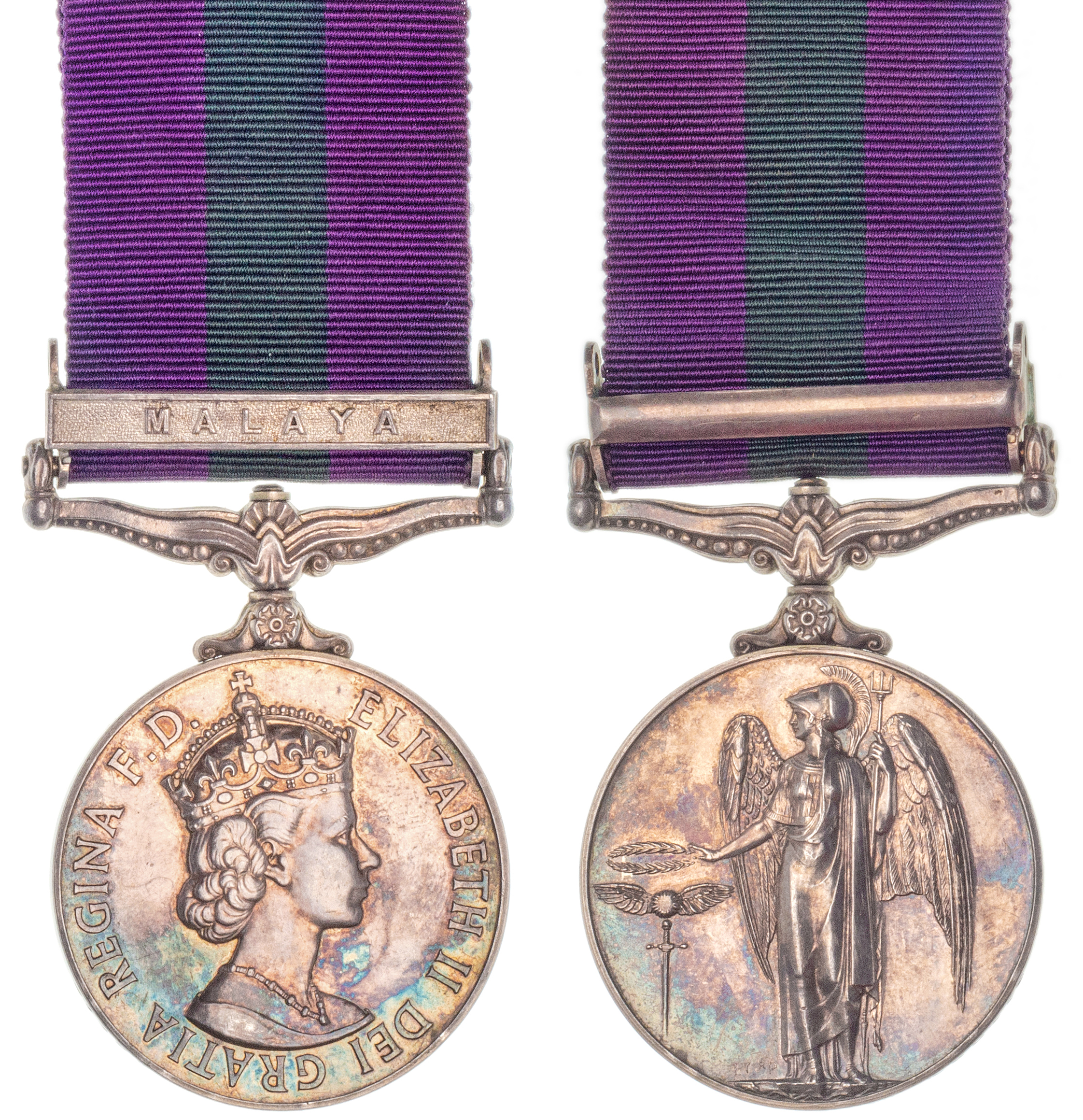 Elizabeth II, Campaign Service Medal, 1962, aUNC