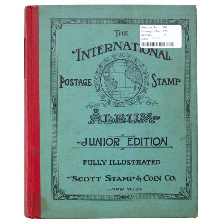 The International Postage Stamp Album, 1800 - 1900s, Good