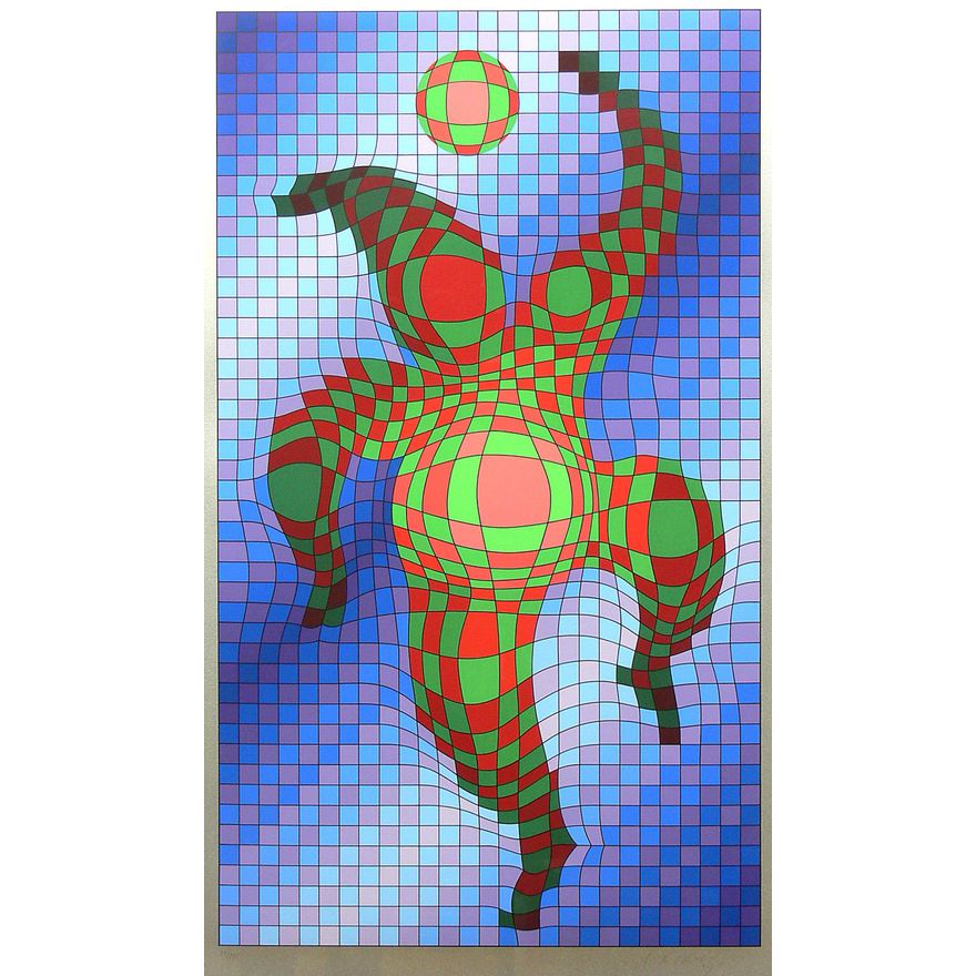 Victor Vasarely | Postać, 1987 r.