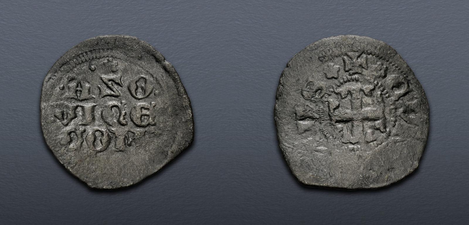 ITALY, Como (Seignory). Azzone Visconti. 1335-1339. BI Denaro (16mm, 0.46  g, 2h). VF.