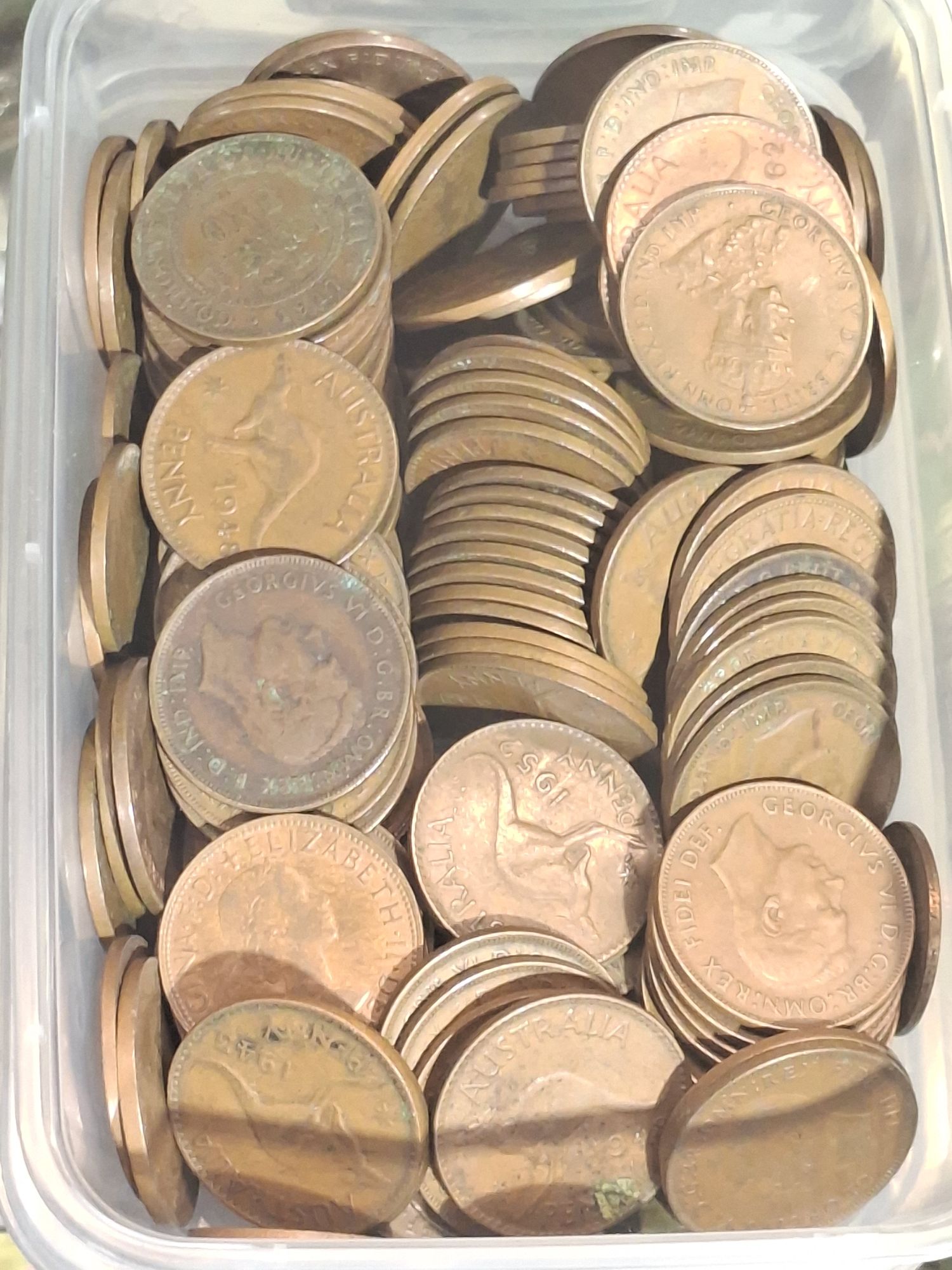 AUSTRALIAN COPPER COINS