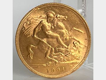 1931 GEORGE V PERTH MINT GOLD SOVEREIGN SCARCE