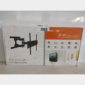 SPACE TV EXTRA LONG ARM FULL MOTION WALL MOUNT TV BRACKET 43 TO 80 TV S