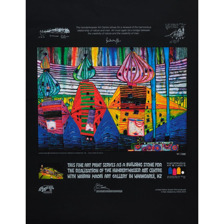 Friedensreich Hundertwasser 'Untitled'