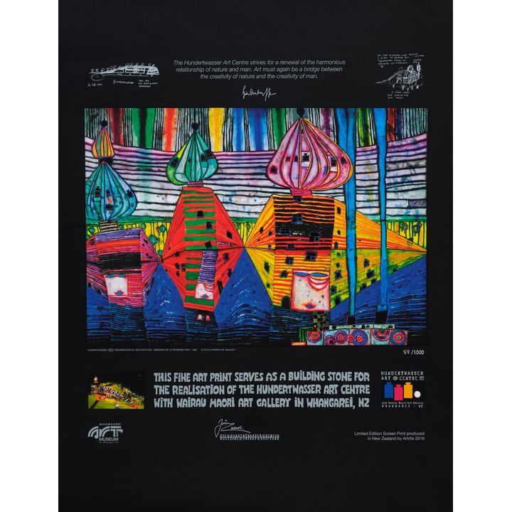 Friedensreich Hundertwasser 'Untitled'
