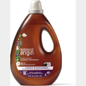 PLANT-BASED LAUNDRY DETERGENT FREE FROM DYES AND BRIGHTENERS, LAVENDER, 54 FL OZ