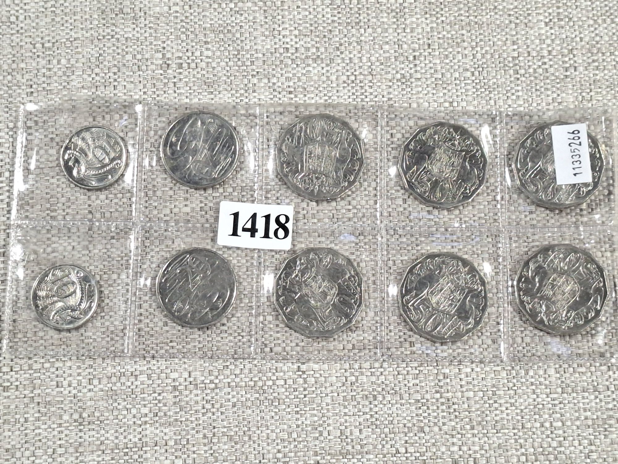 2016 Change Over Coins