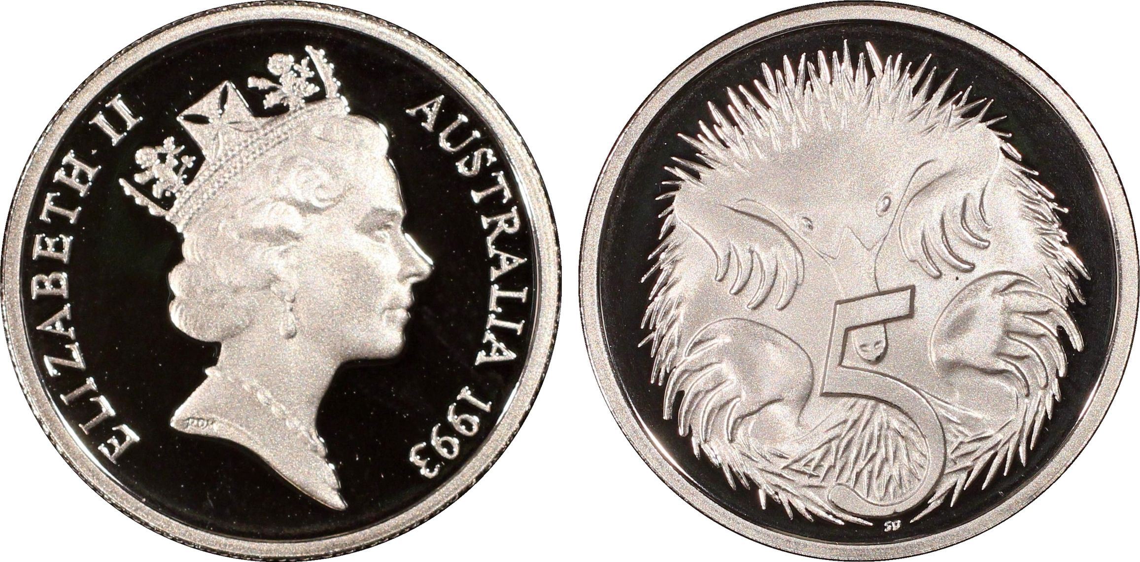 Five Cent, 1993, PCGS PR69DCAM