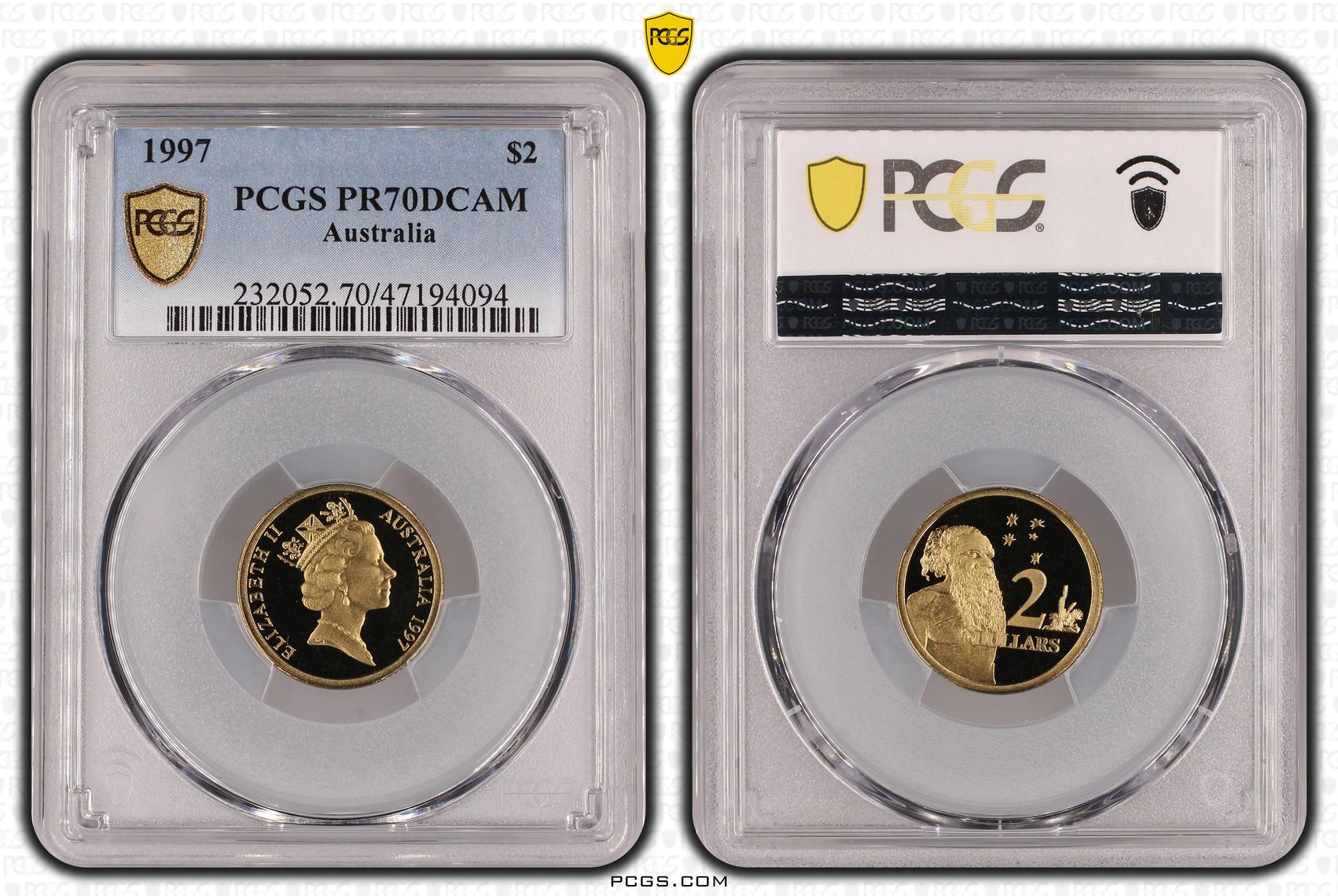 Elizabeth II, Pop 3/0, Two Dollar, 1997, PCGS PR70DCAM