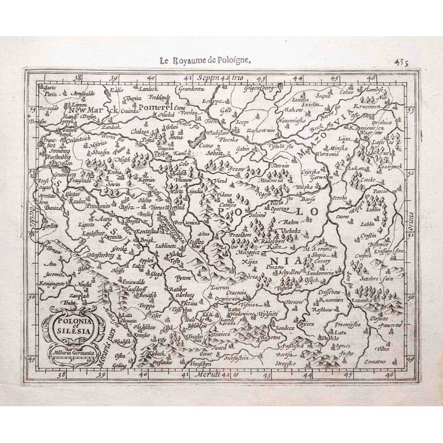 Jodocus Hondius I, Gerard Mercator | Polonia et Silesia