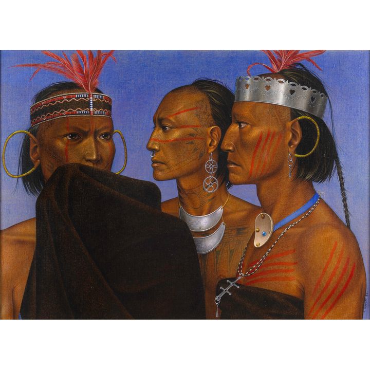 Antoine Tzapoff (1945- ), Ottawa Indians, 1988