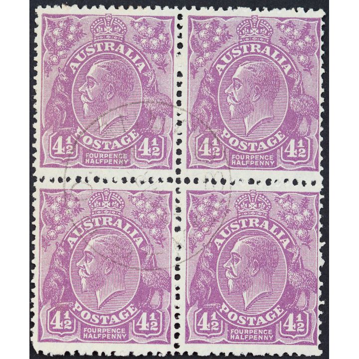 Group, Small Multiple Watermark, Fourpence Halfpenny, 1930, Fine