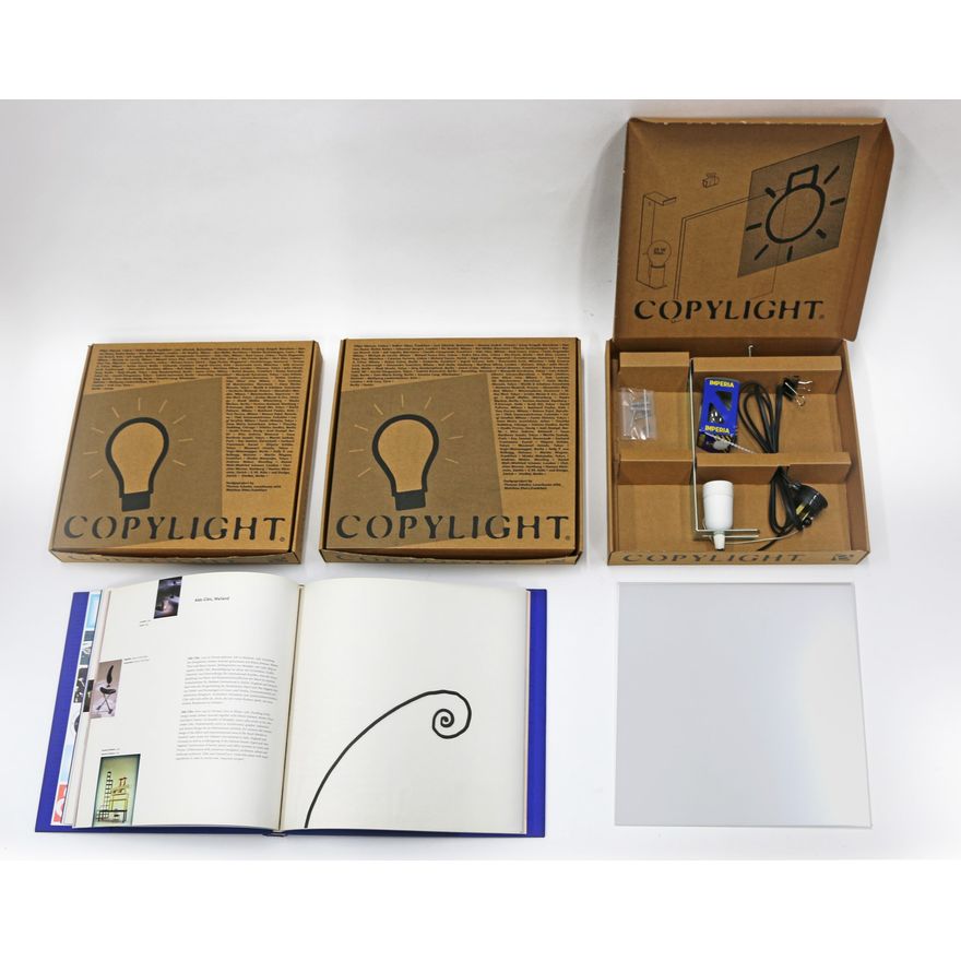 Brainbox, Hamburg - Three wall mounted Copylights