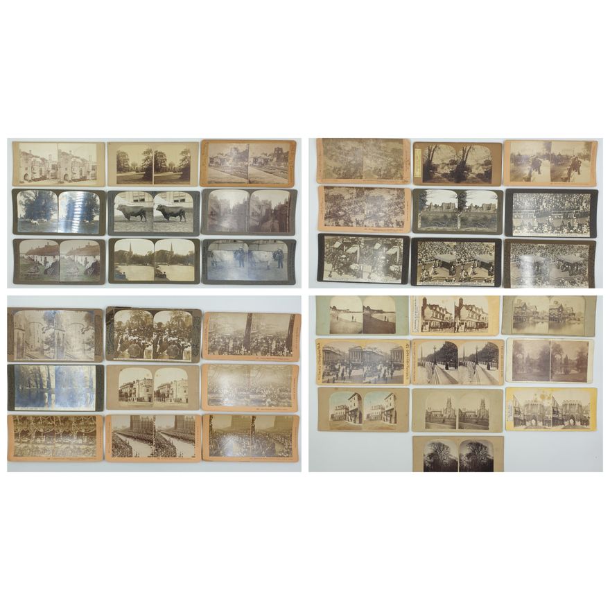 Stereograph Cards - Scotland (x37)