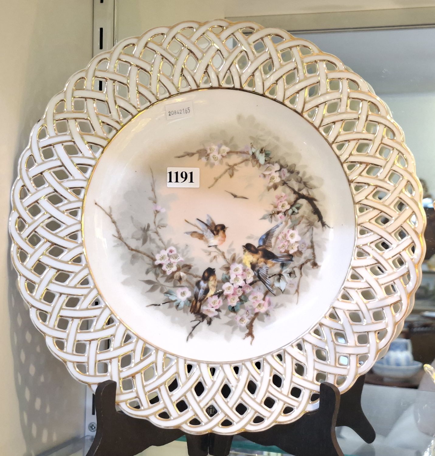 1191 · GERMAN CERAMIC PLATE
