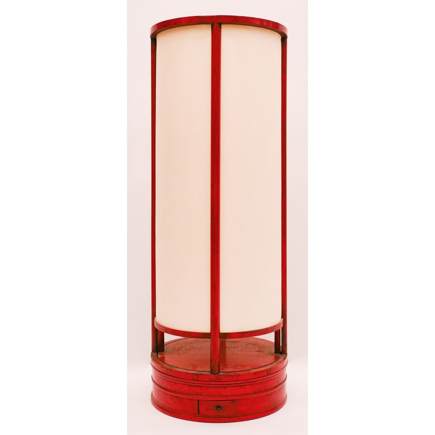 Japanese Meiji Lacquered Candle Lantern