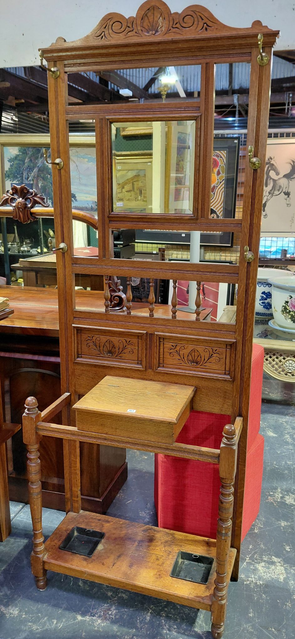 Edwardian Hallstand