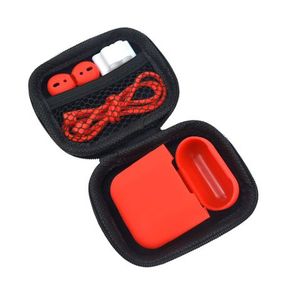 PowerUp Earpods with Red Silicone Case |ONLY ONE SIDE WORKING