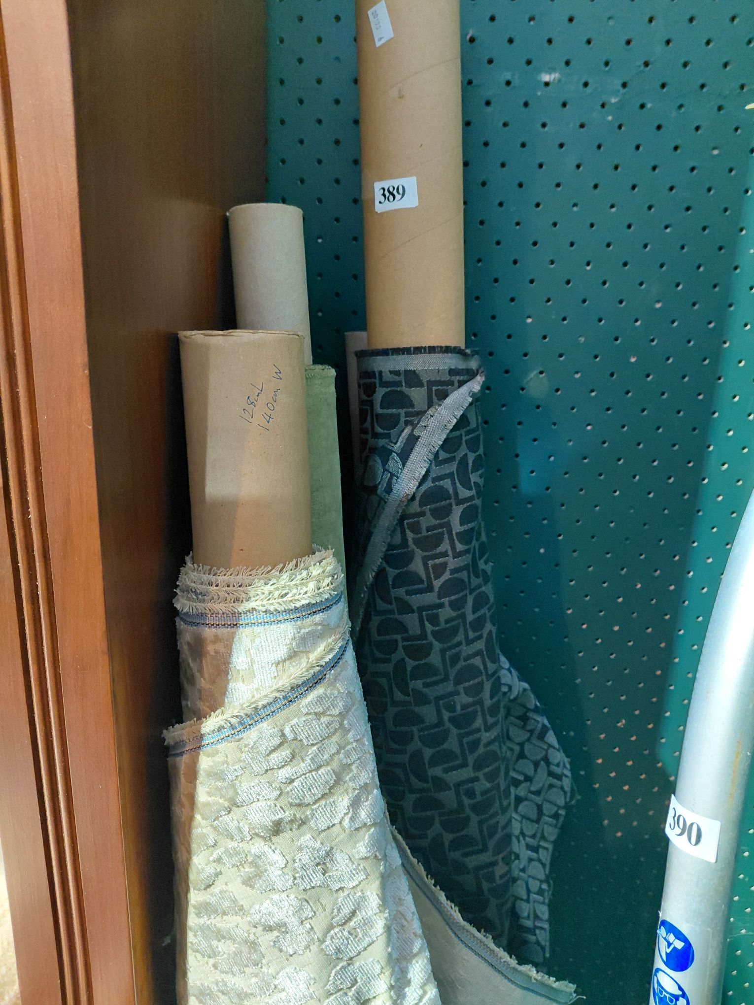 389 · BOLTS OF QUALITY FABRIC