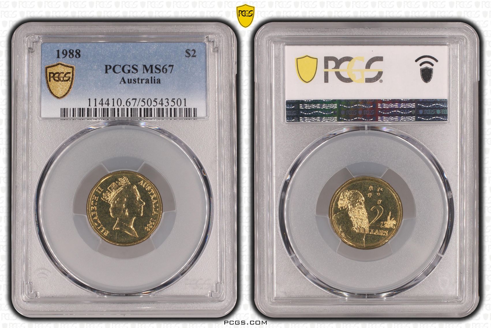 Two Dollar, 1988, PCGS MS67